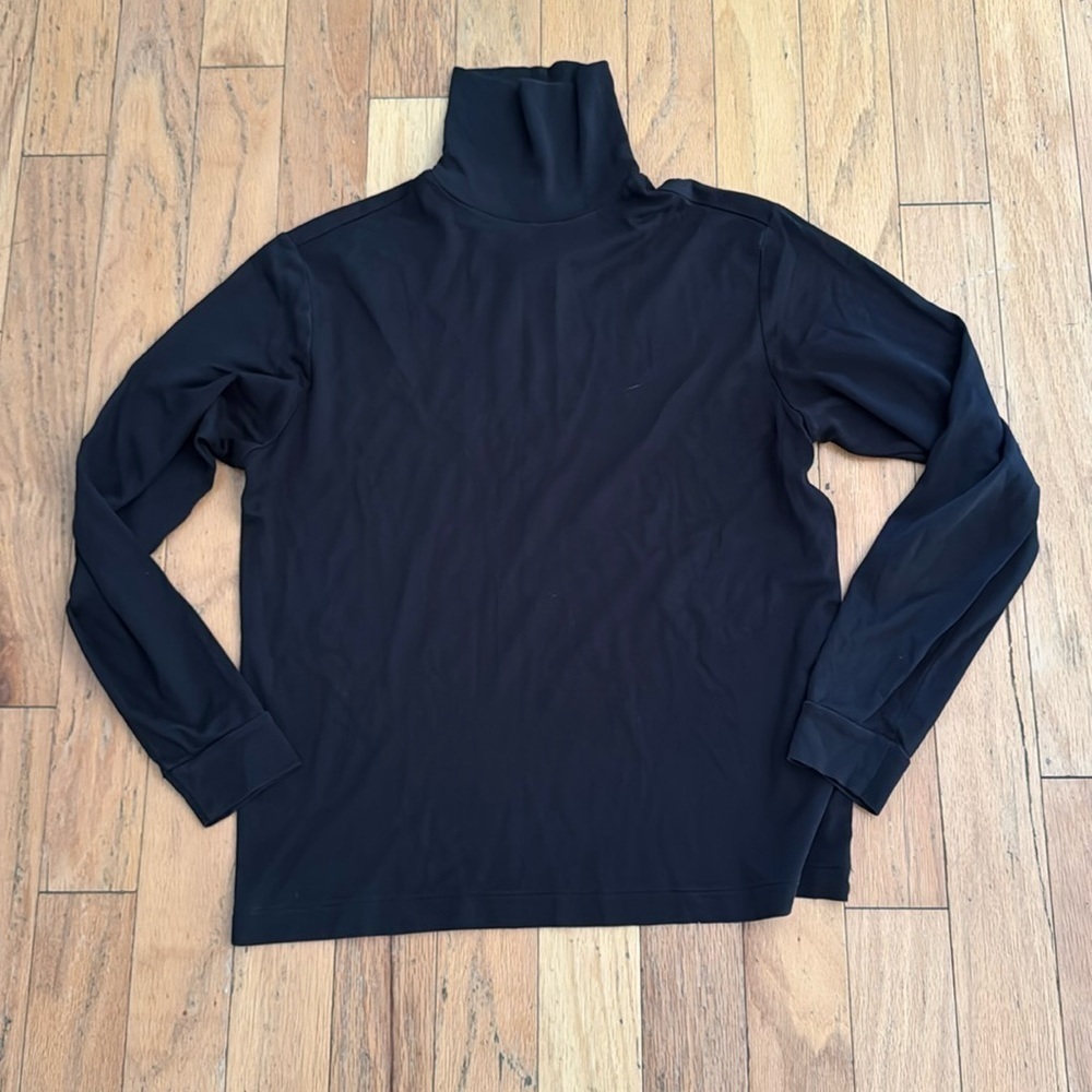 Murano | Black Turtleneck | 💯 buttery soft cotton | size M